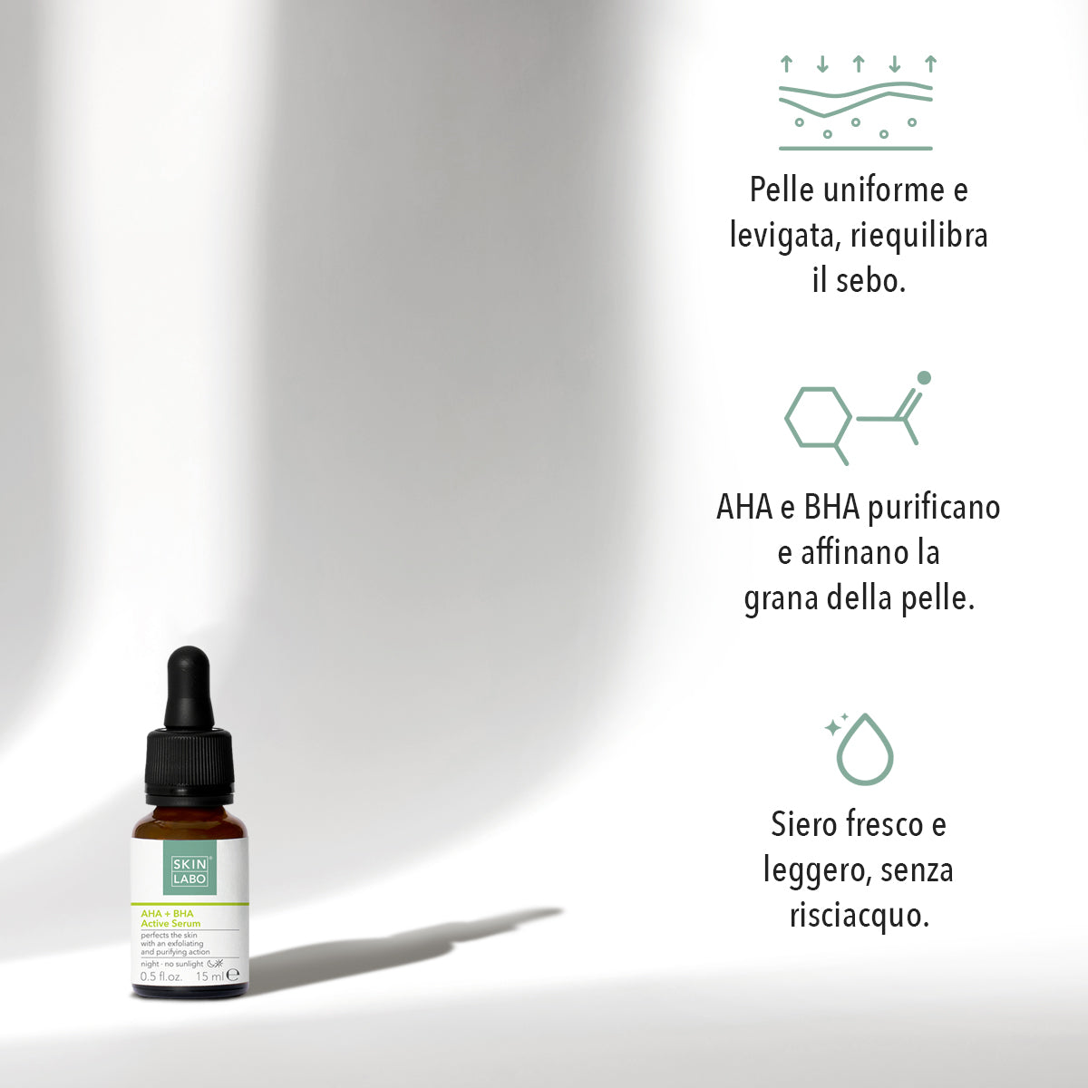 AKTIVNÍ SÉRUM S AHA + BHA