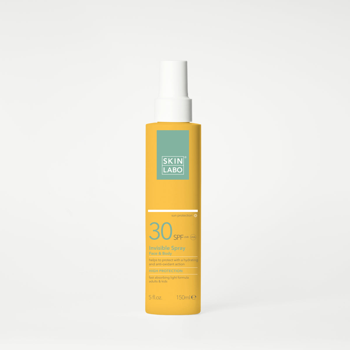 NEVIDITELNÝ SPREJ NA OBLIČEJ A TĚLO SPF 30